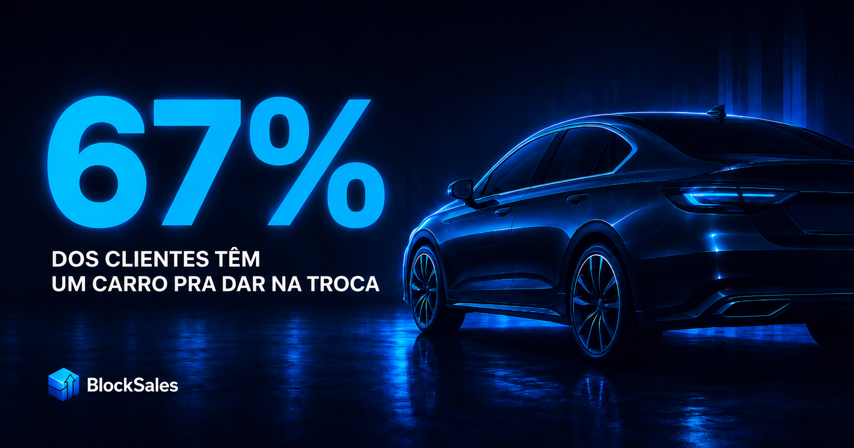 2 em cada 3 clientes chegam com um carro na troca (e sua loja não está pronta)